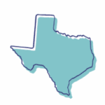 Outline of the state of Texas.